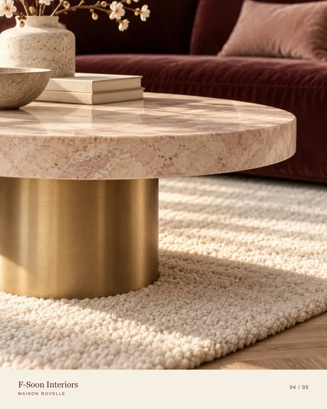 Maison Rovelle — Materials and textures